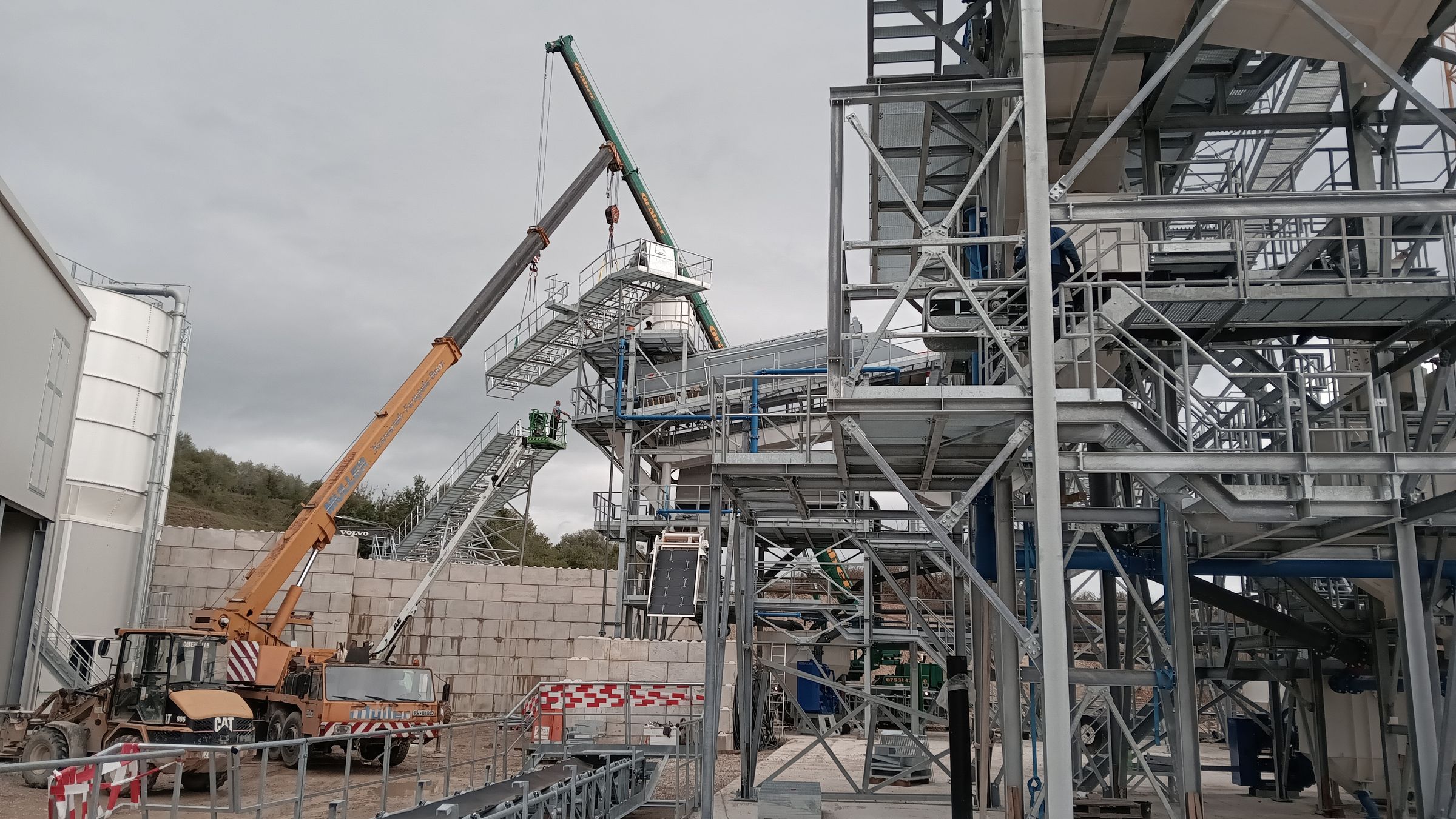 Kohler, Engen: Montage mit dem Autokran